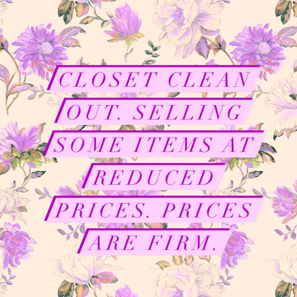 Cleaning out closet
